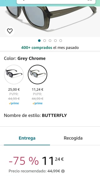 HAWKERS · Gafas de sol BUTTERFLY para mujer.por 11,24€.
