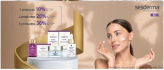 30%,20% o 10% descuento según compra de productos Sesderma