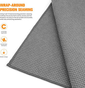 3 Toallas EAGLE de gofre 40x60cm a 9,74€ en Amazon