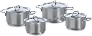 BK Gastronome Pannenset - 4-delig - Edelstaal voor €67