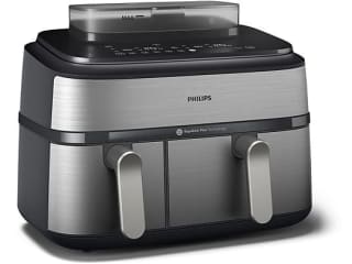 PHILIPS NA555/00 9L Airfryer met stoomfunctie Zilver voor €127 + 25 ING punten en na cashback