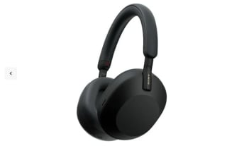 Auriculares inalámbricos - Sony WH-1000XM5B, Cancelación ruido (Noise Cancelling), 30h, Hi-Res, Carga Rápida, Con Asistente, Bluetooth, Diadema por 239.2€