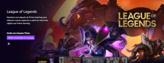 Capsula Marzo en Amazon Prime: League of Legends