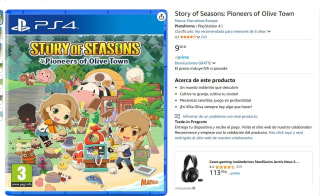 Videojuego para PS4 Story of Seasons: Pioneers of Olive Town por 9,50€