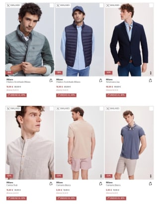 Hasta -75%+40% Extra en la Segunda Unidad en Fifty.