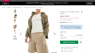 NIKE Pantalones cortos por 15,59€