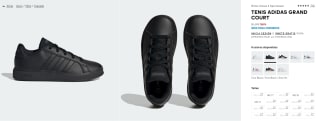 Tenis Adidas Grand Court por $550 en Adidas