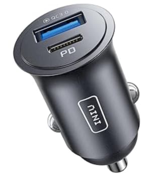 Cargador de coche - USB C 30W + USB A 30W por 3.31€