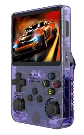 Consola videojuegos portátil Retro R36S + Bolsa de almacenamiento por 27,09€