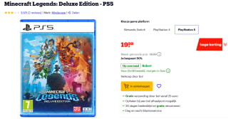 Minecraft Legends: Deluxe Edition voor €19,99 bij Bol