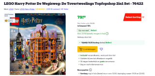 Lego De Wegisweg™: De Tovertweelings Topfopshop voor €79,99 bij Bol