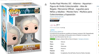 Figura Funko Pop Movies Aatlk Atlanna por 7,92€