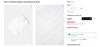 2 pares de Zapatillas de lona TEX por solo 4,48€