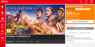 Sid Meier's Civilization VI por tan solo 2,99€