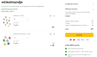 1+1 gratis op paasdecoratie en paastakversiering bij HEMA
