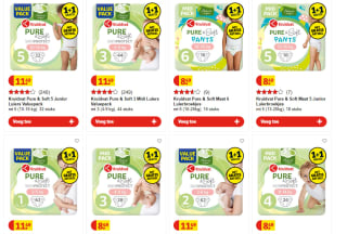 1+1gratis op Kruidvat luiers pure &amp; soft