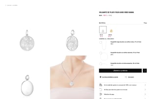 Colgante de plata TOUS Good Vibes Mama por solo 16€