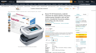 Beurer PO 30 Pulsioxímetro por 15,90€