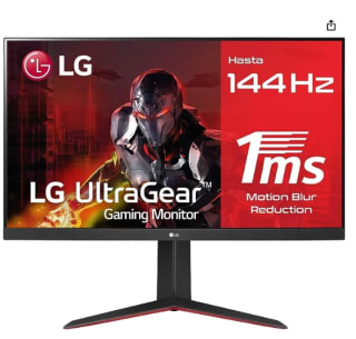 LG UltraGear 32GN650B-AEU - Monitor gaming de 32" QHD (2560x1440, Negro por 229€