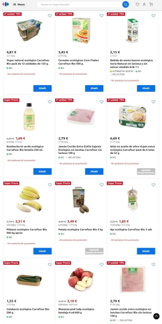 Las Mejores Ofertas BIO Segunda Unidad al 70% de Descuento.