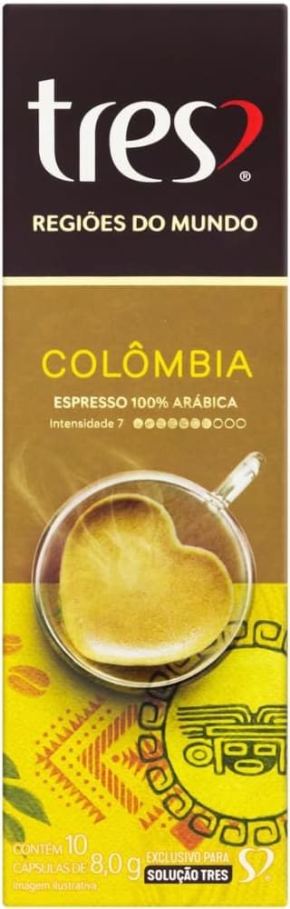 Café Espresso TRES com 5 uni - R$ 54,97