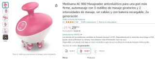 Medisana AC 900 Masajeador anticelulítico para una piel más firme por 29,90€