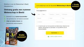 Gratis een nummer Wetenschap in Beeld