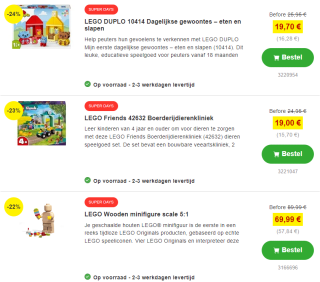 Tot 45% korting op Lego tijdens Super Days bij Proshop