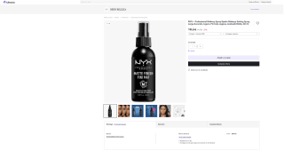 Fijador NYX Professional Makeup Spray Makeup Setting Spray por 7,79€