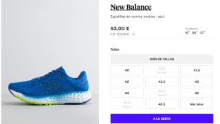 Zapatillas de Running Neutras para Hombre New Balance por 47.7€