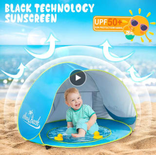 Caseta Campaña de playa para bebés por 13.70€
