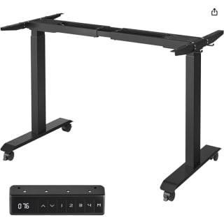 SONGMICS In hoogte verstelbaar elektrisch bureau zwart LSD019B01 voor €162,49 bij Amazon.nl