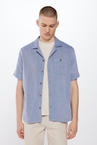 Camisa manga corta rústica para Hombre Springfield por 7.99€