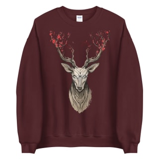 Sudadera Deer Tree por 56€ diseño exclusivo