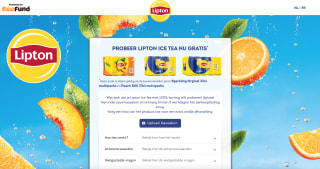 100% cashback op een multipack Lipton Sparkling Ice Tea 33cl