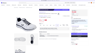Zapatilla SKECHERS 52631 Blanco Hombre por solo 44,65€