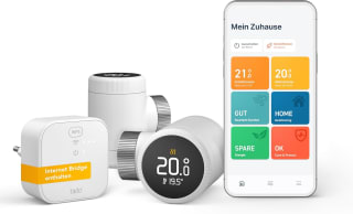 Tado° X Slimme Thermostaat Multi-Room Starterskit met 2 knoppen + bridge voor €101,68 bij Amazon