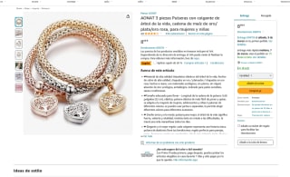 Pulseras AONAT 3 piezas cadena de maíz con colgante de árbol de la vida por solo 7,19€