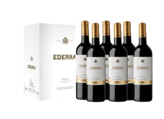 Ederra Vino tinto reserva DOCa Rioja caja 6 botellas 75 cl por 39,95€