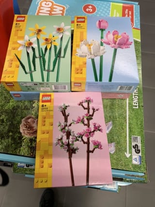 Lego bloemen bij Action voor 11,95 euro