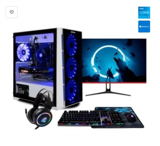 Nitropc Pack Silver Intel i5-11400F/16GB/1TB SSD/GTX1650 + Monitor 22" FullHD por 929€