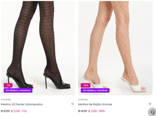 Tezenis medias desde solo 2€ varios modelos