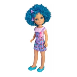 Nancy Curly Power Pelo Azul por 13,28€.