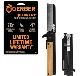 Navaja Gerver Quadrant por $710.84 en Amazon