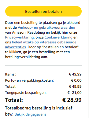 Baseus Magsafe Powerbank 10.000 mAh 22.5W voor €28,99 met Amazon Prime