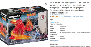 PLAYMOBIL Naruto - Sasuke vs. Itachi Constructiespeelgoed voor €9,98 bij Amazon