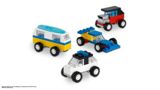 Bouw LEGO® Auto's voor Vaderdag en neem ze mee naar huis!