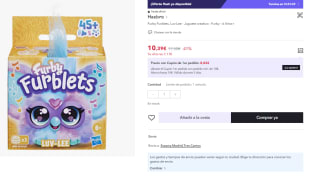 Juguete Creativo Furby Furblets, Luv-lee por 10.39€ (Cuenta Nueva 5.7€)