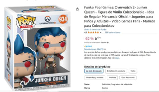 Figura Funko Pop! Games: Overwatch 2- Junker Queen por 5,72€