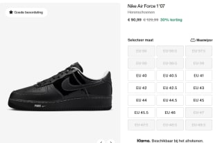 Nike Air Force 1 Low sneakers voor €90,99 in de Nike store